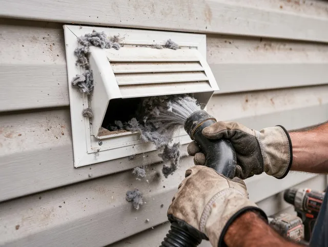 Professional dryer vent cleaning by Brook Park Dryer Vent Cleaning in Brook Park