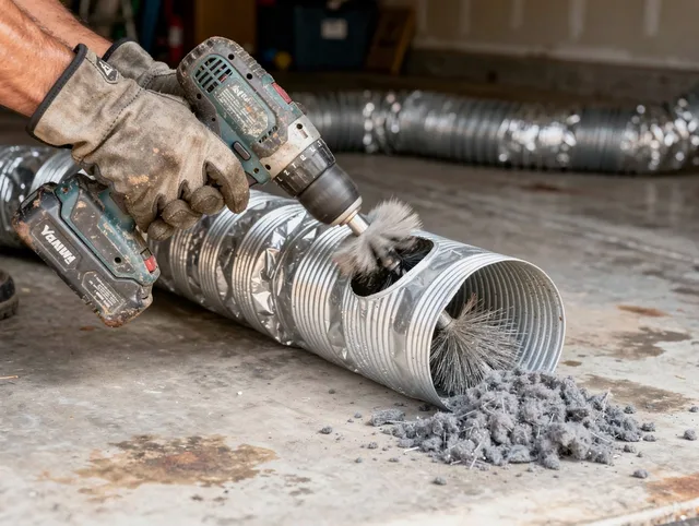 Professional duct cleaning by Brook Park Dryer Vent Cleaning in Brook Park