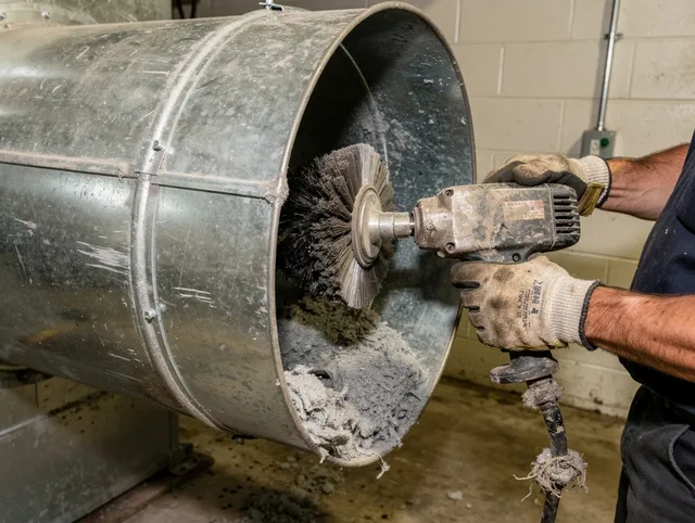 Industrial-grade dryer vent cleaning by Brook Park Dryer Vent Cleaning in Brook Park