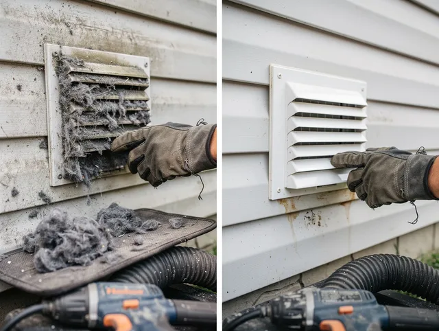 Residential dryer vent cleaning by Brook Park Dryer Vent Cleaning in Brook Park